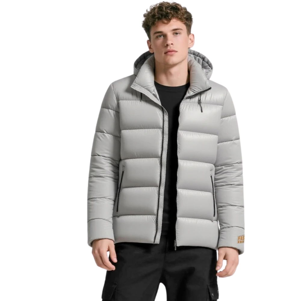 Adrián|Elegante chaqueta acolchada para hombre