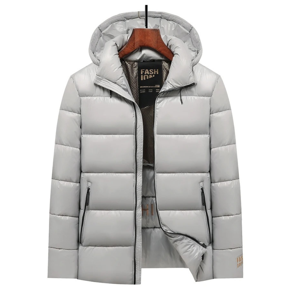 Adrián|Elegante chaqueta acolchada para hombre