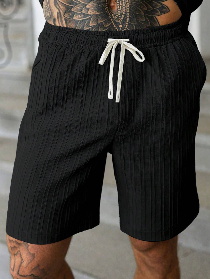 Conjunto Casual Hombre - Camisa y Short Texturizados
