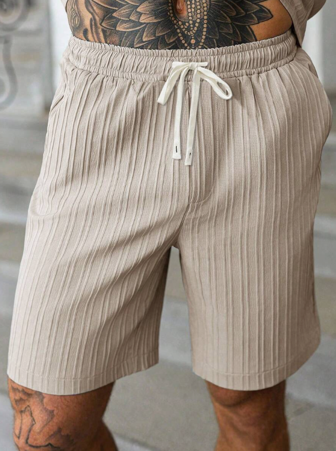 Conjunto Casual Hombre - Camisa y Short Texturizados