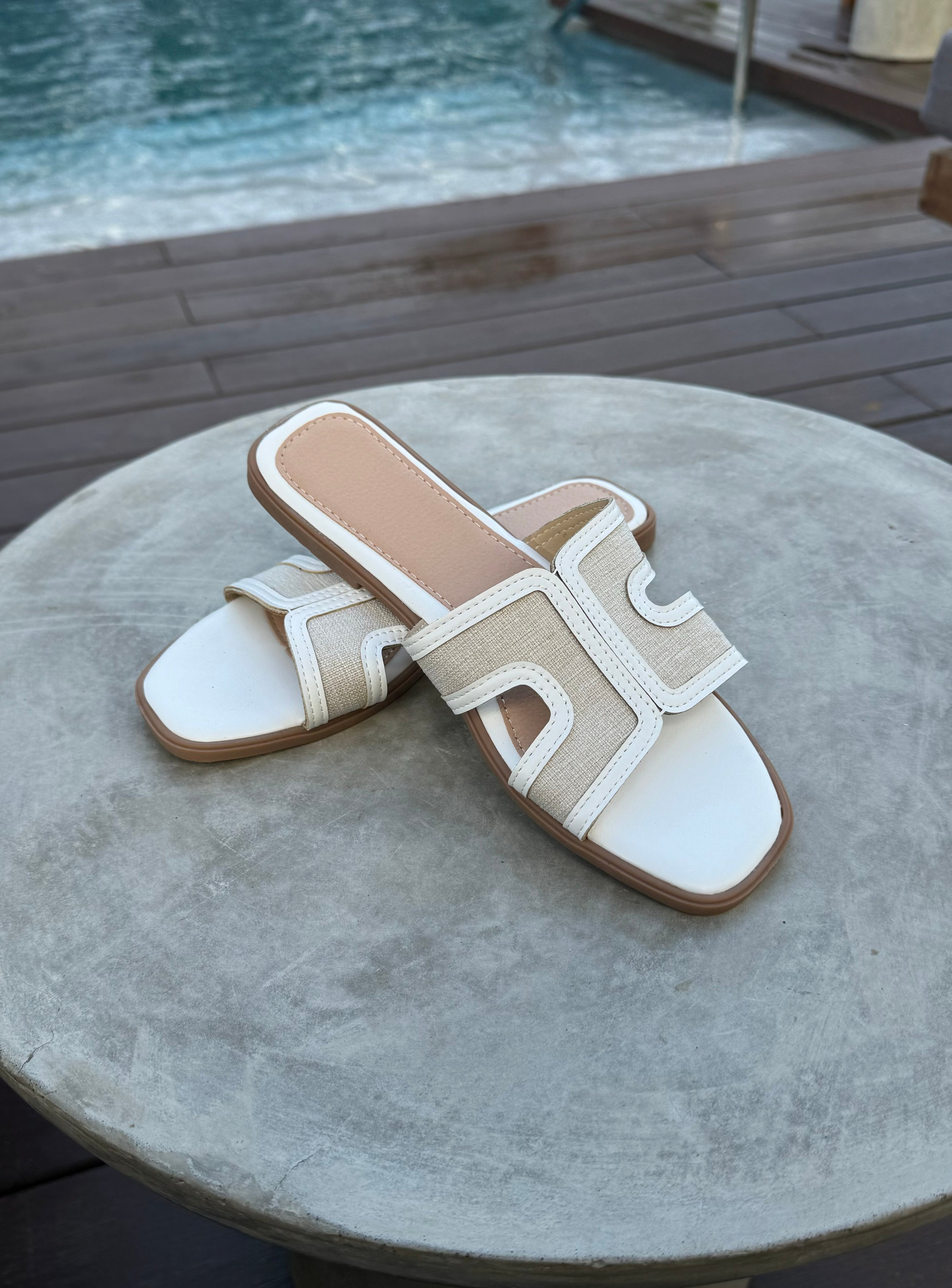 Sandalias Carys blancas (REBAJAS)