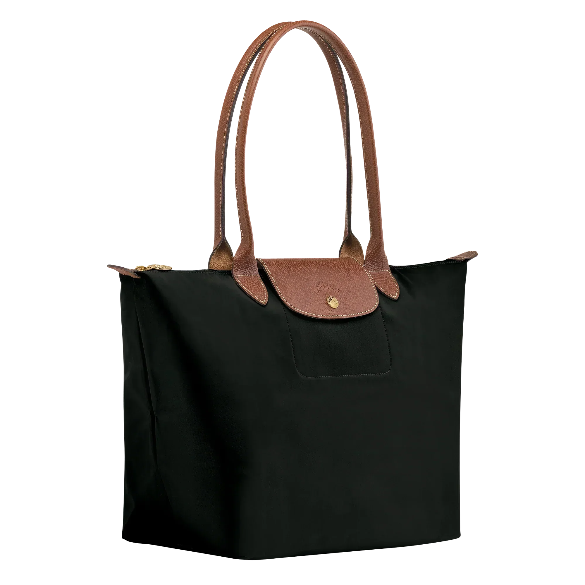 Bolso tote parisien plegable - Negro