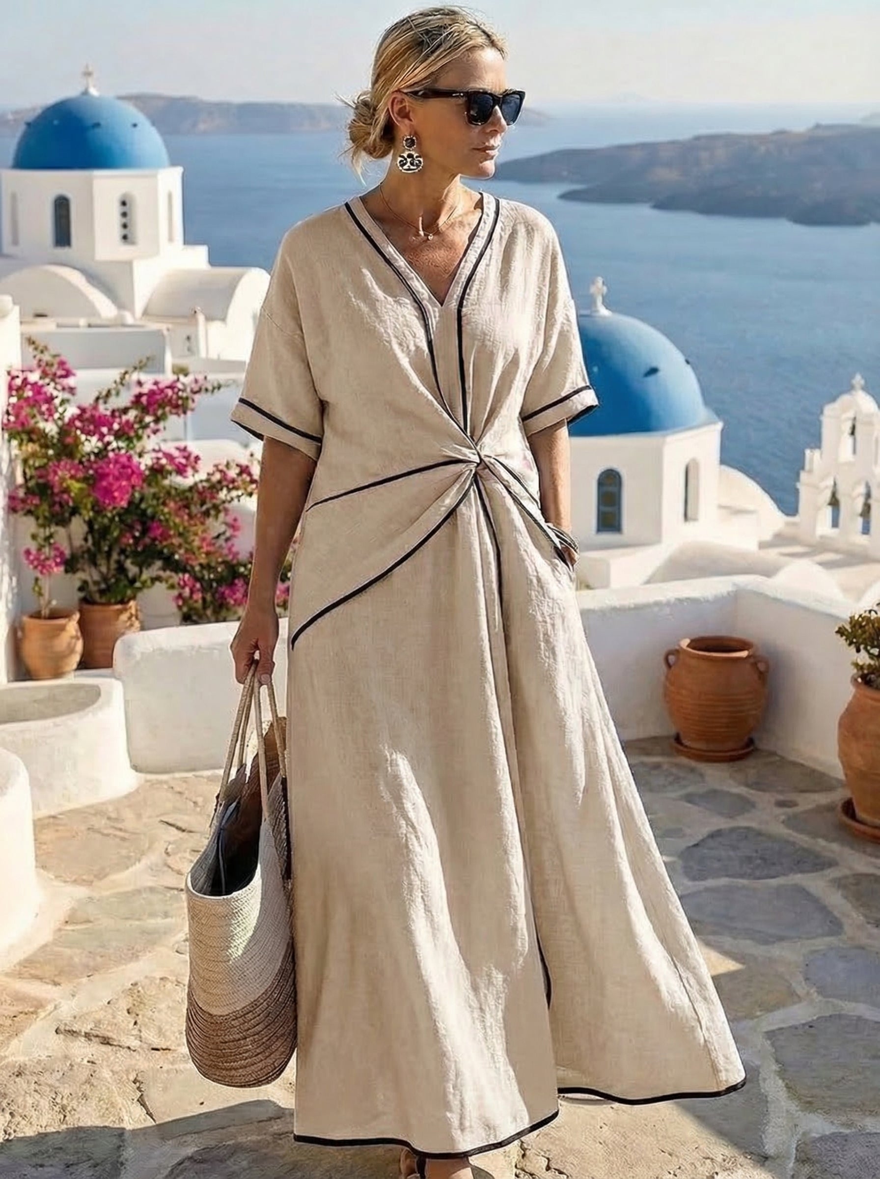 Santorini™ Vestido de Verano